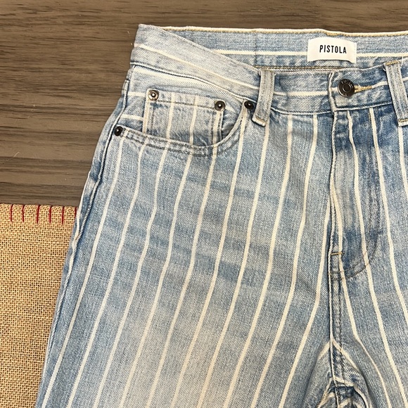 PISTOLA STRIPED JEANS 27 - Picture 4 of 16